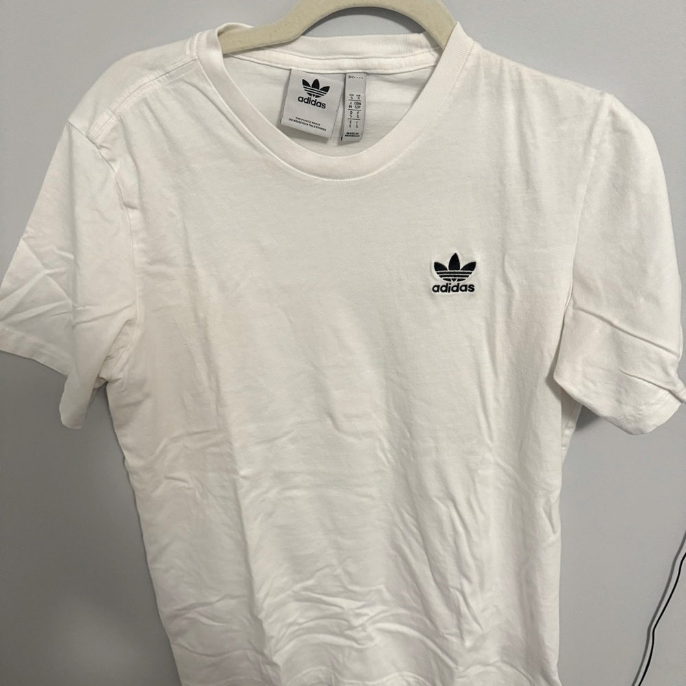 adidas Original’s Adicolor Trefoil Essentials Tee - White GN3415